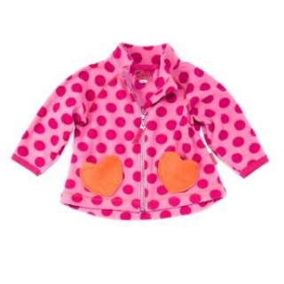 CupCake Fleecejacke Frida rosa/himbeer  Bekleidung