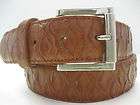 EMBOSSED LEATHER ANTEATER CUT BELT FOR BOOTS SHOE WESTERN COWBOY 