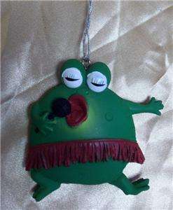 NWOT  SINGING FROG Ornament   Great for Collectors &  