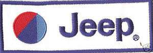 JEEP LOGO EMBROIDERED IRON ON Patch T Shirt Sew  