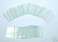 10 Pack   3 Square Clear Memory Solder Pendant Glass  