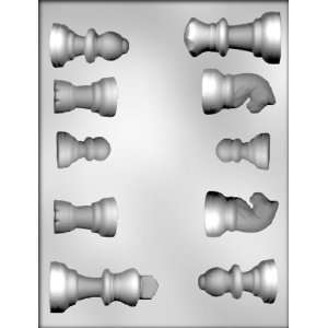Chess Pieces Chocolate Candy Mold  