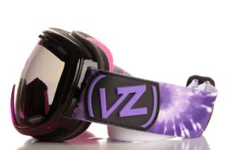 VonZipper Chakra Snow Goggles Astro Chrome Lens Purple Erkel  
