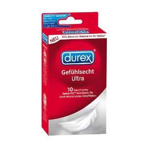 Durex Gefühlsecht Ultra   10 Kondome  Drogerie 
