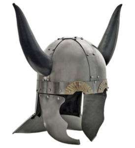 Horned Viking Helmet Full Size Wearable NEW Historical  