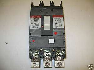 GE Spectra RMS 400 A Max 600 v 3 pole circuit breaker  