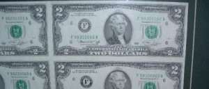   also uncirculated currency from federal reserve it comes nicely matted