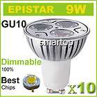 10x Dimmable GU10 Energy Saving 6W 9W LED Spot Light Lamp Bulb Warm 