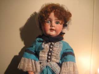 ANTIQUE AM GERMANY  Bisque Child Doll DEP STUNNING COMPOSITION 24 