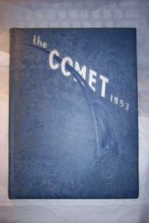 1953 NAZARETH PA AREA SENIOR HIGH SCHOOL YEARBOOK COMET  