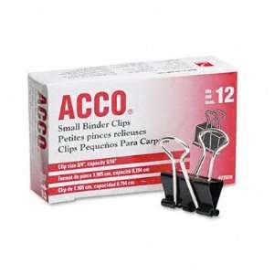  Acco Small Binder Clips ACC72020