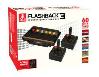 Atari Flashback 3 Plug & Play Classic Game Console Retro System 60in1 