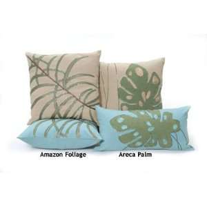  Laura Hill Areca Palm and Foliage Decorative Pillow