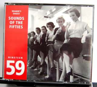 SOUND OF THE FIFTIES 1959~READERS DIGEST.3CD BOX.  