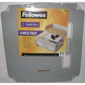 Fellowes 2 Pack Check Files Banker Box 