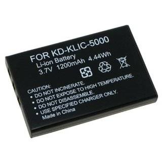 eForCity Replacement Standard Battery for Kodak KLIC 5000 Kodak DX6490 