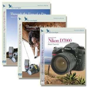  Blue Crane Digital Nikon D7000 DVD Instructional 3 pack w 