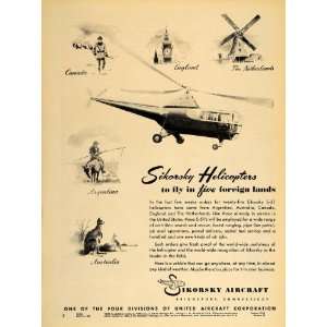   Aircraft Bridgeport Conn.   Original Print Ad