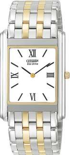 New Citizen Eco Drive Two Tone Mens Watch AR1004 51A  