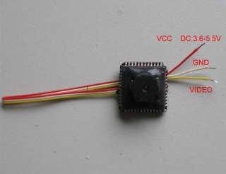 Mini Caméra CMOS MC 480 Single chip 1 / 3  lllumination Low 