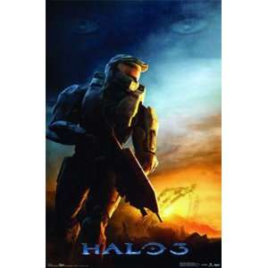  HALO 3 Master Chief at Dawn Poster 24 x 36 Toys 