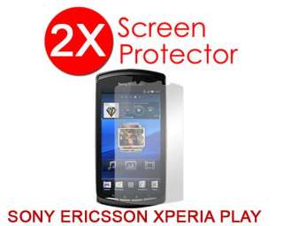 2X LCD SCREEN PROTECTOR For Sony Ericsson Xperia Play  