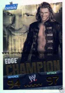 WWE Slam Attax Evolution   EDGE Champion Card  