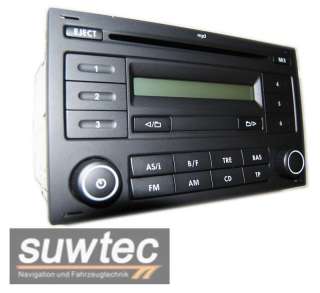 VW Radio  RCD 200 RCD200 CD Autoradio Polo Lupo Sharan gebraucht 