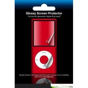 Green Onions Supply Glossy Screen Protector for Apple iPod nano 4G   2 