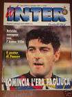 INTER FOOTBALL CLUB 1994/9 ASTON VILLA PROGRAMME PANCEV