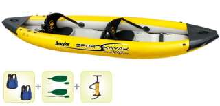 Sevylor Inflatable Colorado Hunting and Fishing Canoe, 2-Person