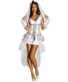 Gothic Bride Costume for Adults  Gothic Mistress Halloween Costume