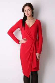 Red Long Sleeve Wrap Dress by Paul Smith Black   Red   Buy Dresses 