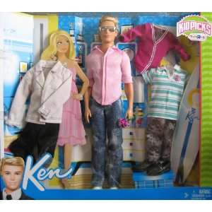 Disney / Pixar Toy Story 3 Exclusive Barbie Ken Doll Figure 2Pack