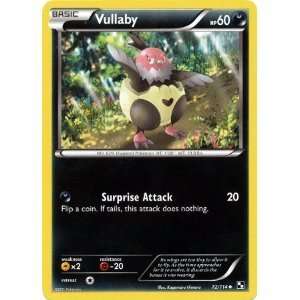  Pokemon Black & White Single Card Vullaby #72 Common Toys 