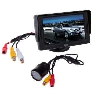   TFT LCD Monitor+E325 Waterproof Car Rear View Camera