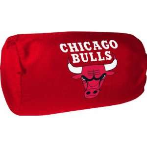 Chicago Bulls Black Pillow Beaded Spandex Bolster Pillow  