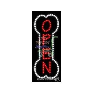  Open LED Business Sign 27 Tall x 11 Wide x 1 Deep 