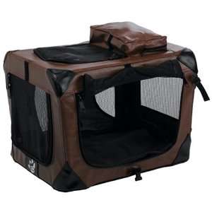   Pet Gear Home N Go Soft Sided Pet Crate, Small, Leatherette Pet