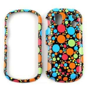  Samsung Intensity 2 u460 Multi Color Dots on Black Hard Case/Cover 