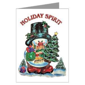  Greeting Cards (20 Pack) Christmas Spirit Snowman with 