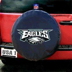 Philadelphia Eagles NFL Spare Tire Cover (Black)  Sports 