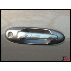   98 07 Chrome Stainless Steel Door Handle Insert Accents (Lever Only