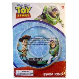   Buzz Swim Ring   Woody Swim Ring  Toy Story Inner Tube Toys & Games