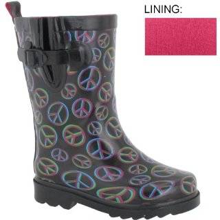 Capelli New York Shiny Techno Peace Signs Printed Girls Sporty 