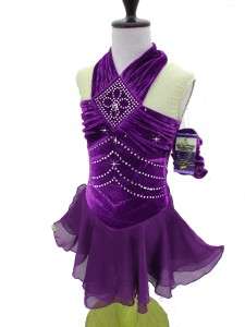 Ice Skating Dance Twirling Costume Dress Adult S (Tall)