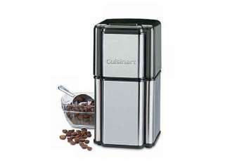   BRUSHED STAINLESS STEEL GRIND CENTRAL COFFEE GRINDER DCG 12BC  