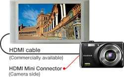   12 MP Super CCD EXR Digital Camera with 10x Wide Angle Optical Zoom