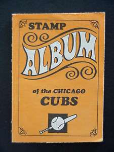 1969 Topps Stamp Album Cubs Banks Jenkins Santo William  