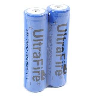 Ultrafire 18650 2400mah 3.7v Rechargeable Batteries by Crazy Cart